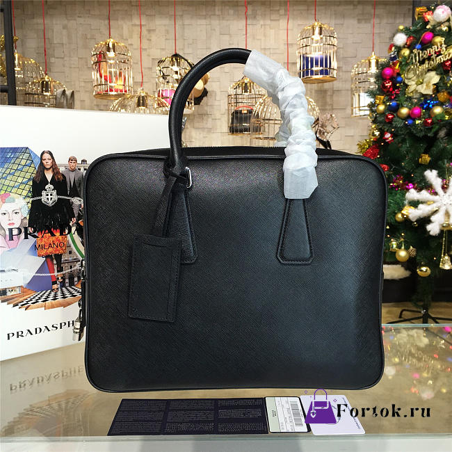 Prada Leather Briefcase 4214 - 1
