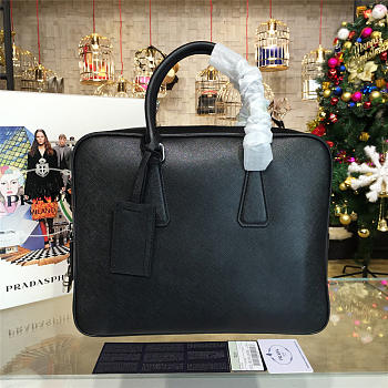 Prada Leather Briefcase 4214