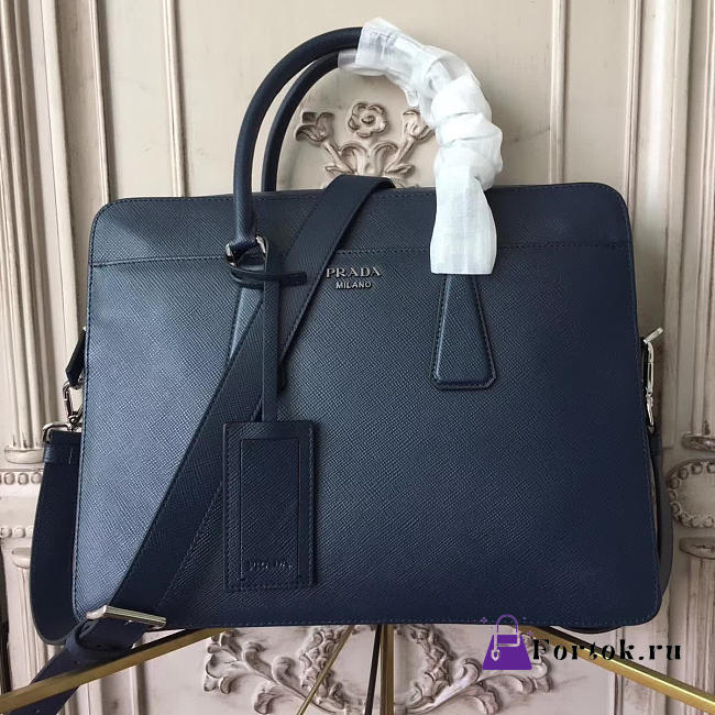 Prada Leather Briefcase 4324 - 1