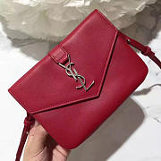 YSL Monogramme Sac Université Red 4924 16cm  - 3