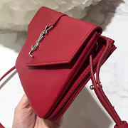 YSL Monogramme Sac Université Red 4924 16cm  - 5