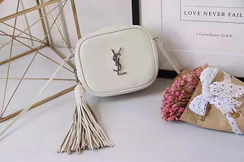 YSL MONOGRAM Blogger White 5115 14cm