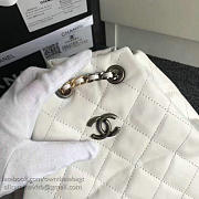 CHANEL'S GABRIELLE Small Backpack White and Black A94485 23cm - 3