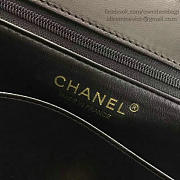 Chanel Quilted Lambskin Flap Bag Red and Black A91365 25.5cm - 2
