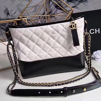 CHANEL'S GABRIELLE large Hobo Bag White A93824 28cm