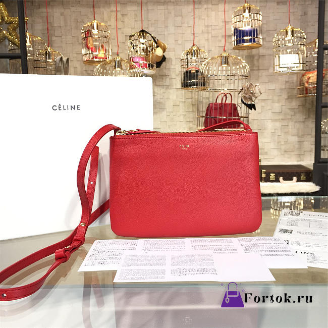 Celine Leather Trio Z919 25cm - 1