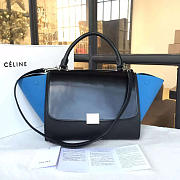 Celine Trapeze Leather Handbag Z940 30cm - 1