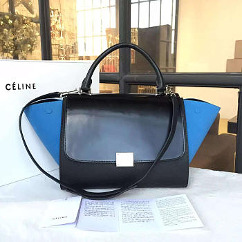 Celine Trapeze Leather Handbag Z940 30cm