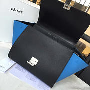 Celine Trapeze Leather Handbag Z940 30cm - 2