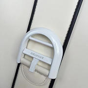Delvaux Mini Brillant Satchel Smooth Leather White 1469 20cm - 5