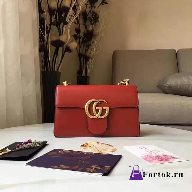 Gucci GG Leather Marmont 2263 - 1