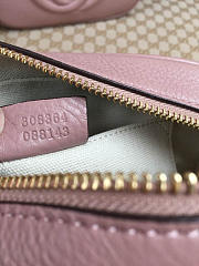 Gucci Soho Disco Leather Bag Dusty Pink Z2366 21cm - 2