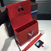 Louis Vuitton Twist Red MM - 6