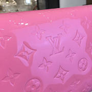 Louis Vuitton Monogram Vernis Mira Chain Wallet pink 3348 - 4