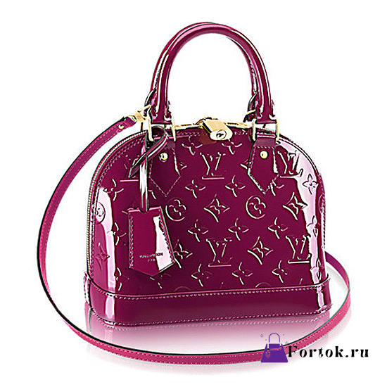 Louis Vuitton Alma BB Monogram Vernis Leather M50565 24cm  - 1