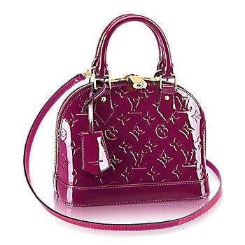 Louis Vuitton Alma BB Monogram Vernis Leather M50565 24cm 