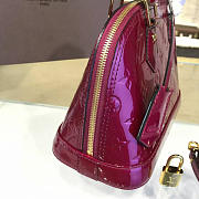 Louis Vuitton Alma BB Monogram Vernis Leather M50565 24cm  - 4