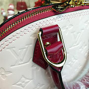 LOUIS VUITTON ALMA BB Monogram Vernis Leather 3557 25cm - 5