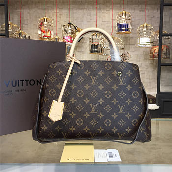 LOUIS VUITTON MONTAIGNE Monogram Canvas 3611 34.5cm