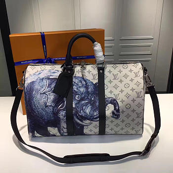 Louis Vuitton KEEPALL 45 BANDOULIÈRE 3703 45cm