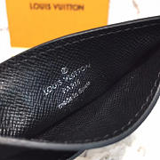 Louis Vuitton Supreme card holder M61733 Black  - 3