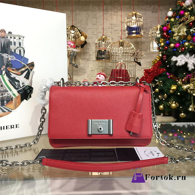 PRADA METAL CLOSURE 3937 24cm  - 1