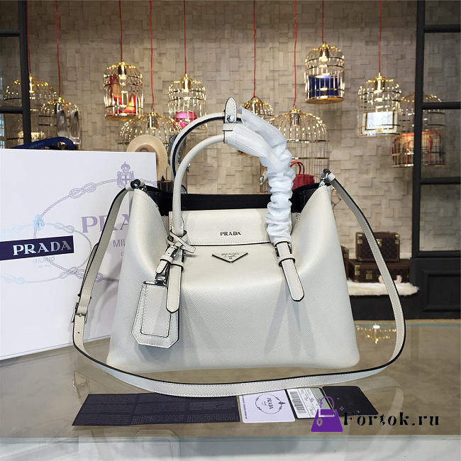 Prada Cortex Double Medium Bag Z4086 - 1