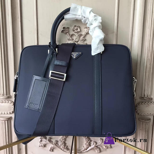 PRADA Nylon Briefcase 4190 - 1
