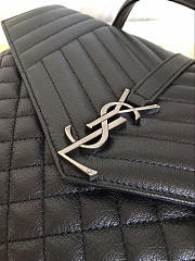 YSL ENVELOPE LARGE BAG BLACK 4812 33cm  - 2