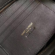 YSL Toy Cabas Crossbody Leather Bag Gray 4831 16cm  - 5