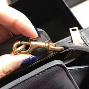 YSL Toy Cabas Crossbody Leather Bag Gray 4831 16cm  - 2