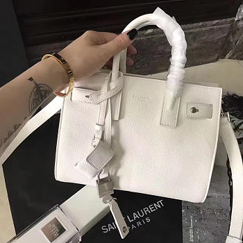 YSL Classic Sac-De-Jour Nano White 4869 22cm 