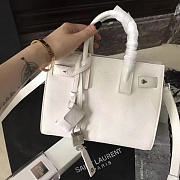 YSL Classic Sac-De-Jour Nano White 4869 22cm  - 6