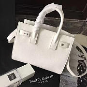 YSL Classic Sac-De-Jour Nano White 4869 22cm  - 5