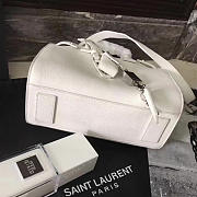 YSL Classic Sac-De-Jour Nano White 4869 22cm  - 3