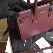 YSL Classic Sac-De-Jour Nano Red Wine 4898 22cm  - 3