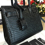 YSL Sac-De-Jour Nano Crocodile Embossed Shiny 4922 22cm  - 2