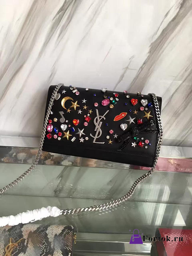 YSL MONOGRAM KATE Gemstone 5037 24cm - 1