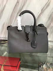 YSL CABAS Small in Smooth Leather 30cm - 5