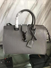 YSL CABAS Small in Embossed Crocodile Shiny 5116 30cm - 5