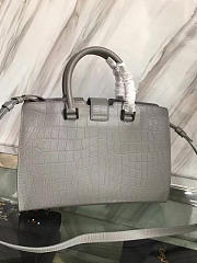 YSL CABAS Small in Embossed Crocodile Shiny 5116 30cm - 3