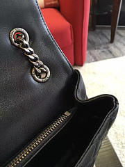 YSL ENVELOPE Satchel Large Black 5118 31cm - 3