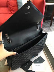 YSL ENVELOPE Satchel Large Black 5118 31cm - 4