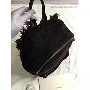 Chanel Crochet Braid Cayo Coco Backpack Black A93681 30cm - 2
