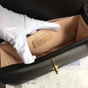 Chanel Lambskin Medium Boy Bag Black A67086 25cm  - 2