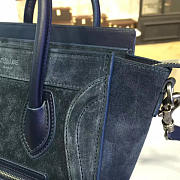 Celine Nano Luggage  Leather Shoulder Bag Z1009 20cm  - 5