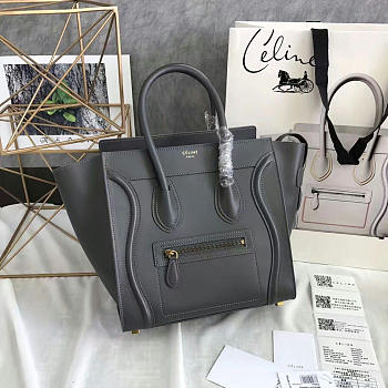 Celine Leather Micro Luggage Z1047 28cm