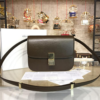 Celine Leather Classis Box Z1149 23.5cm 