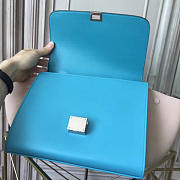 Celine Trapeze Leather Handbag Z1224 26cm  - 5