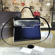 Delvaux Calfskin MM Tempete Satchel 1463 28cm - 1